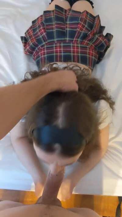 (oc) Sloppy noisy face fuck