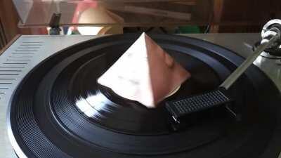 vibemium vibing obamium on record player