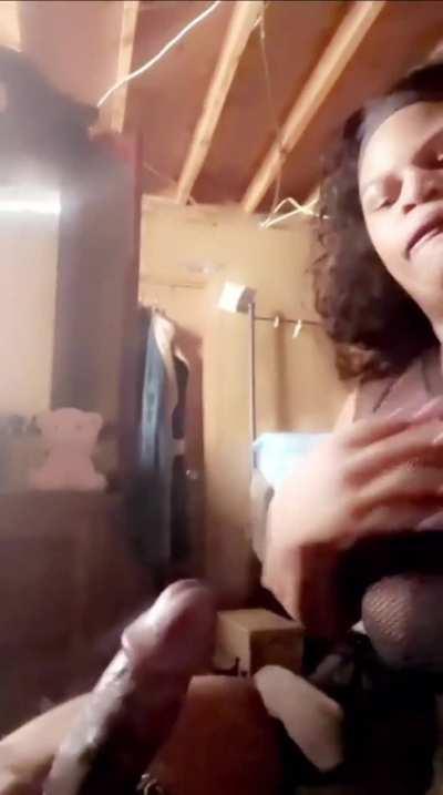 Tgirls make you cum like this and send you back home to wifey.😏