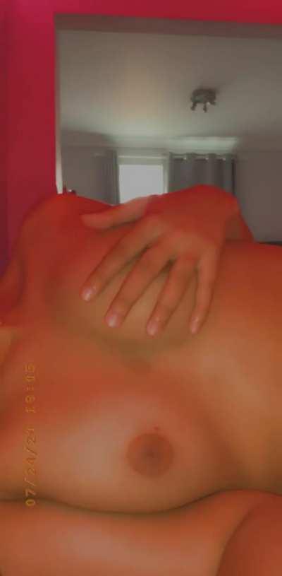 Play with my pussy some more daddy