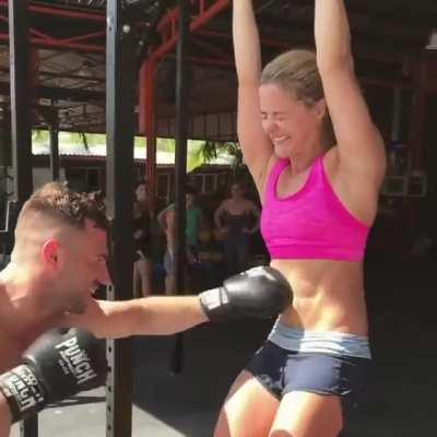 SADIst GUy uSEs WOmaN As a PUnchinG BaG UNtiL she bursTs OUt