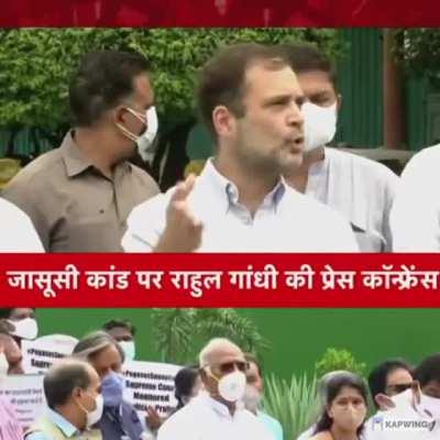 Rahul Gandhi spittin faxxxx.