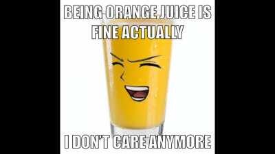 orange juice.