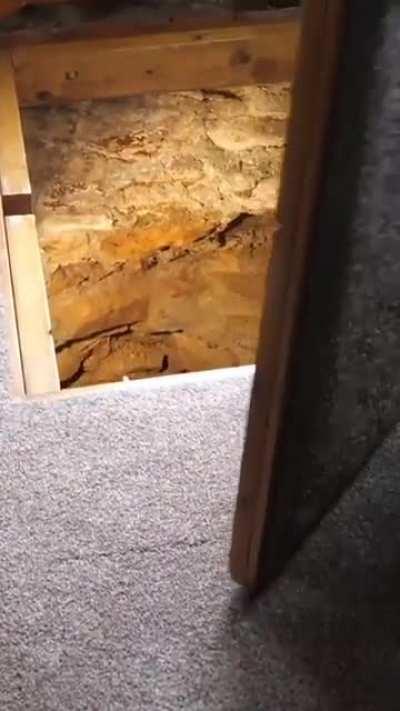 Having a medieval well under your home.