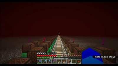 A Minecraft Note Block Song
