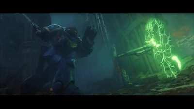 Impossible. Ultramarines. Dying? In my official Games Workshop Animation?