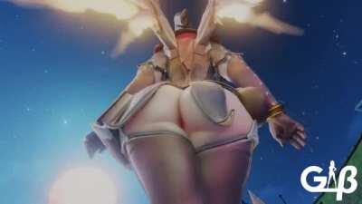 Mercy booty jiggle (GeneralButch)