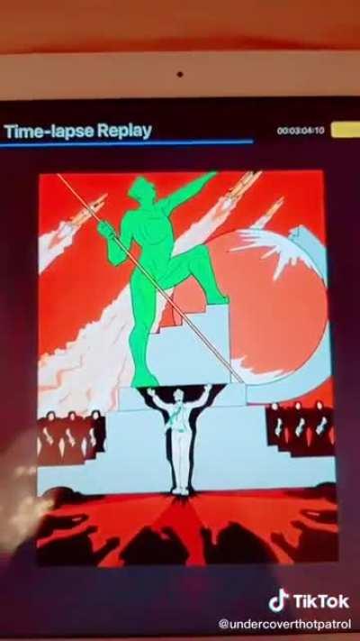 Elon Musk as a villain (@undercoverthotpatrol)