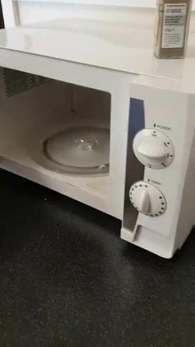 That's an odd microwave
