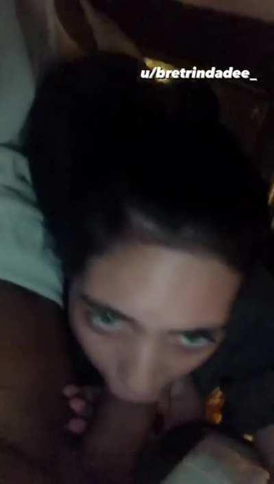 Driving on the holidays gets so boring... good thing I have something to keep me busy, right daddy?