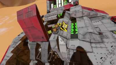 Transforming Siege Tank