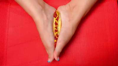 Had a little too much fun with hot dogs today 😈