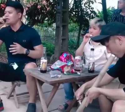 Let me throw up on your head