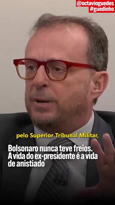 Bolsonaro nunca teve freios. A vida do ex-presidente é a vida de anistiado.