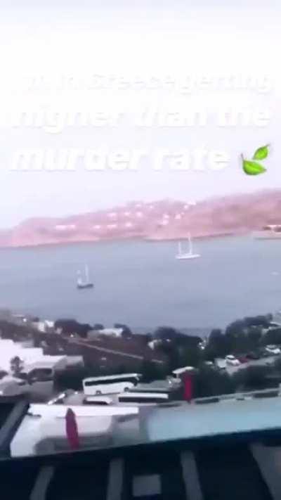 i get higher then a murder rate yea