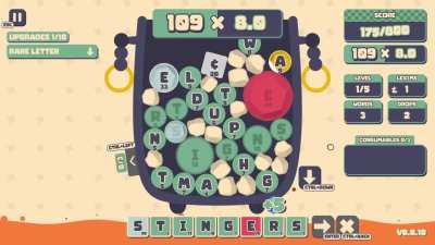 I'm making a cozy roguelike word game with a physics twist called Lexispell!