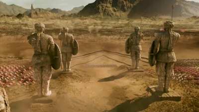 The aspect ratio switch from scope, nice touch