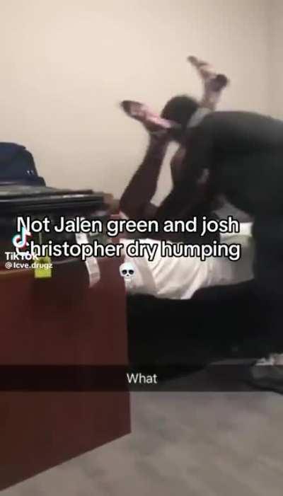 jalen green is fuckin WILDIN