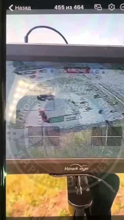 UA POV-Intercepted footage of a drone attacking civilian in a car park in the belgorod region next to a store