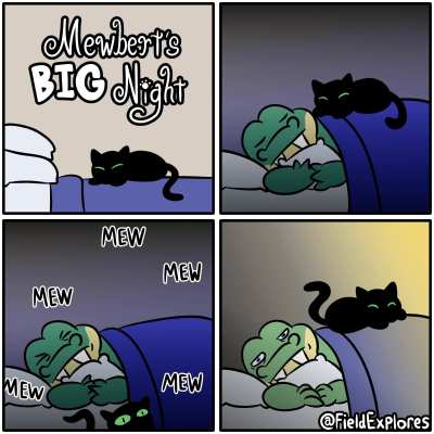Mewbert's Big Night