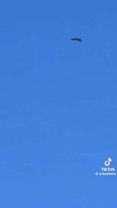 AZboybeto on TikTok took a video of a jet and managed to capture an incredibly steady video.