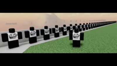 Photo of Black League soldiers moments before marching westward and beginning the Great Trial