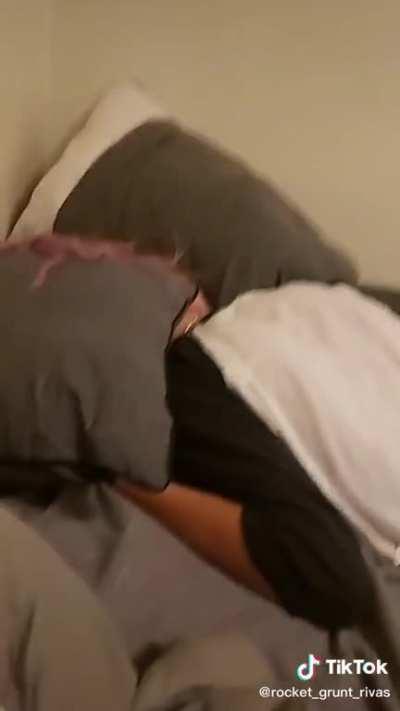 He smacked a dinosaur