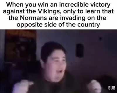 Poor Harold could not catch a break