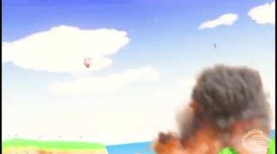 Hawkeye plays Wii Sports Archery