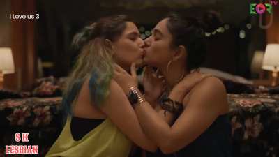 Bushra Shaikh And Sonam Arora Kiss Scene Lesbian [ Bushra Shaikh And Sonam Arora ] I LOVE US S3 2022
