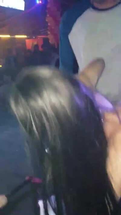 Trashy stripper club jiggle fuck