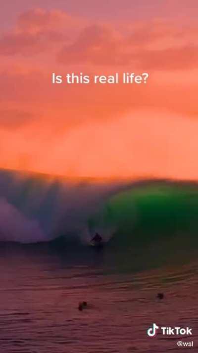 unreal - it looks so peaceful.