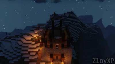 Built a Cozy starter cabin to mine out of :)