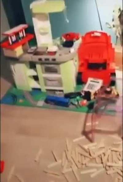 When the construction crew becomes the demolition crew.