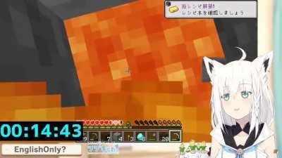 Fubuki's luck, featuring happy and heartbreaking fox noises