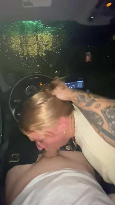 Step bro picked my up from the club so I said thank you 