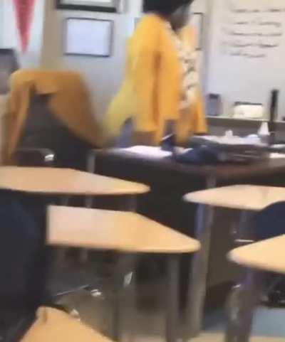 High school girl goes on racist tirade and assaults teacher