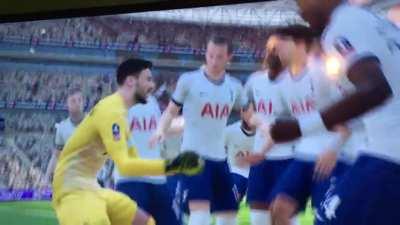 You forgot to pick up the cup Lloris....