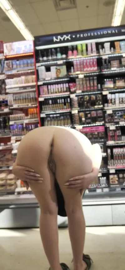 Hurry up, put it inside while no one is watching