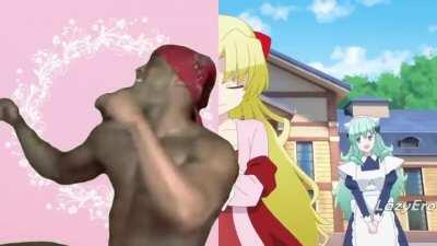 Me and the boys dancing to Tonikaku Kawaii Opening Song