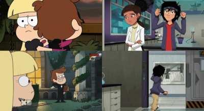 These two dorks with the same energy