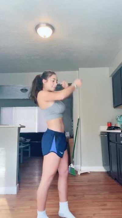 What a pair she has on her