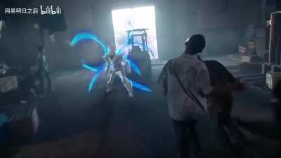 Geats IX fight scene from chinese game 