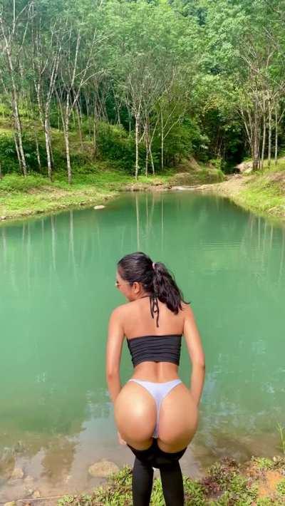 Getting naughty in public