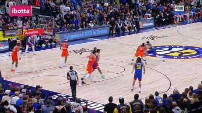 [Highlight] Jamal Murray with a big clutch shot to put the Nuggets up by 3 (with replays)!