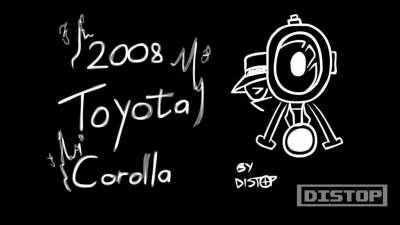 2008 Toyota Corolla Animation