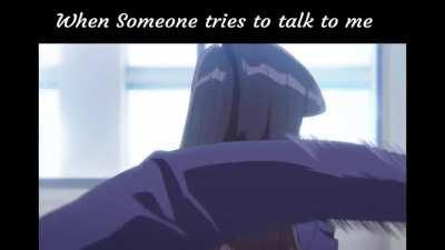 Stop. Don't talk to me