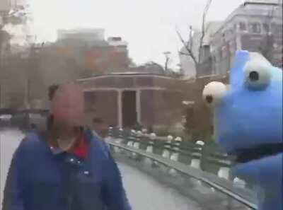 Take the camera out of my face!