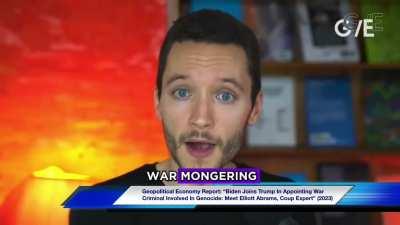 Biden joins Trump in appointing war criminal involved in genocide: Meet Elliott Abrams, coup expert. (July 2023)