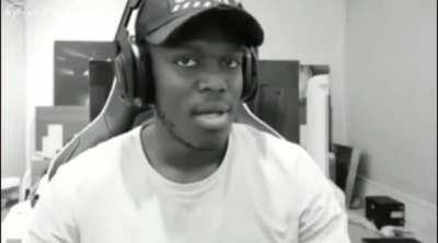 KSI sees a real dragon caught on camera